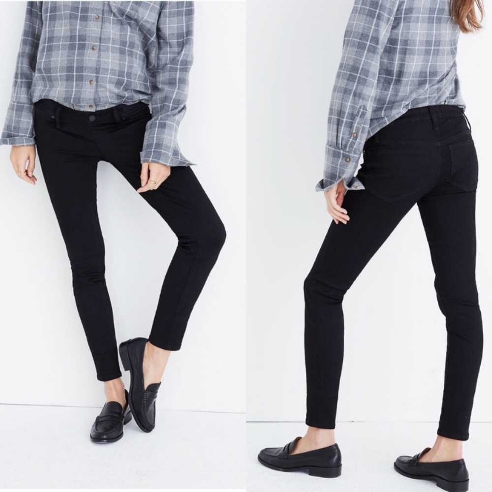 Madewell Black Maternity Jeans 26